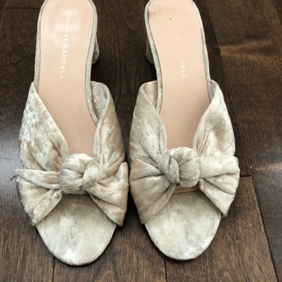 Loeffler Randall pearl suede mule 7.5 - Picture 5 of 9